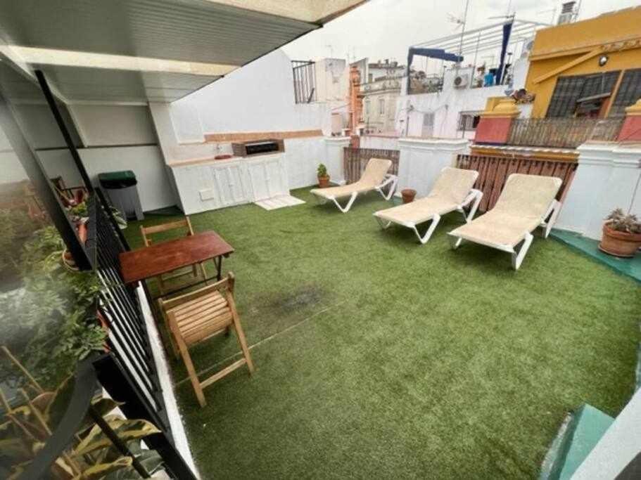Casa Palacio Del Siglo XVIII En Centro Sevilla Kültér fotó