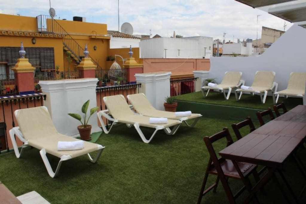 Casa Palacio Del Siglo XVIII En Centro Sevilla Kültér fotó
